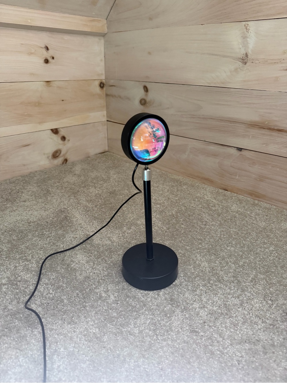 Black Projection Mood Light Lamp - Unbranded